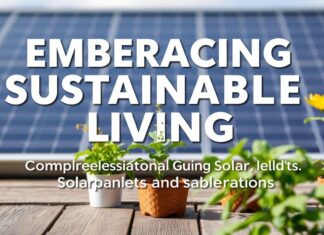 Embracing Sustainable Living: A Comprehensive Guide to Solar Panels and Beyond Embracing Sustainable Living: A Comprehensive Guide to Solar Panels and Beyond