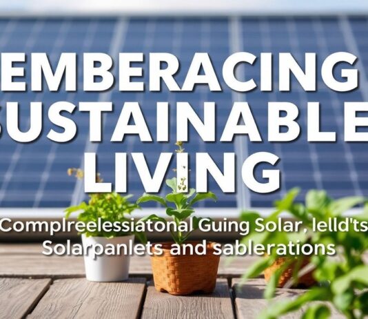 Embracing Sustainable Living: A Comprehensive Guide to Solar Panels and Beyond Embracing Sustainable Living: A Comprehensive Guide to Solar Panels and Beyond
