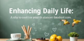 Enhancing Daily Life: The Art of Balancing Technology and Tradition Enhancing Daily Life: The Art of Balancing Technology and Tradition