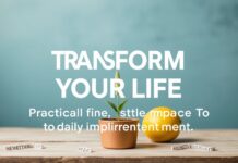 Transform Your Life: Practical Lifestyle Tips for Daily Improvement Transform Your Life: Practical Lifestyle Tips for Daily Improvement