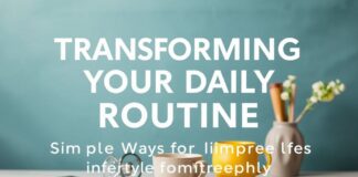 Transforming Your Daily Routine: Simple Ways to Enhance Your Lifestyle Transforming Your Daily Routine: Simple Ways to Improve Your Lifestyle