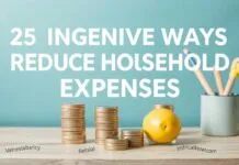 25 Clever Ways to Trim Household Costs Without Sacrificing Comfort 25 Ingenious Ways to Reduce Household Expenses Without Compromising Comfort