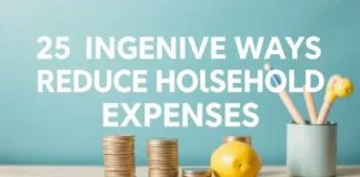 25 Clever Ways to Trim Household Costs Without Sacrificing Comfort 25 Ingenious Ways to Reduce Household Expenses Without Compromising Comfort