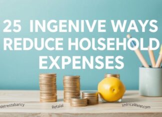 25 Clever Ways to Trim Household Costs Without Sacrificing Comfort 25 Ingenious Ways to Reduce Household Expenses Without Compromising Comfort