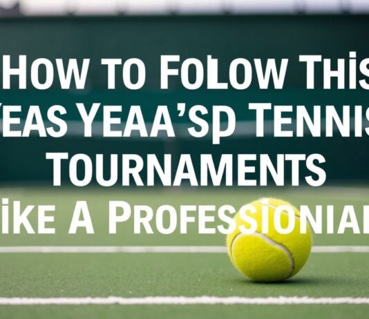 How to Follow This Year’s Top Tennis Tournaments Like a Pro How to Follow This Year's Top Tennis Tournaments Like a Professional