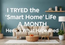 I Tried the ‘Smart Home’ Life for a Month—Here’s What Happened I Tried the 'Smart Home' Life for a Month—Here's What Happened