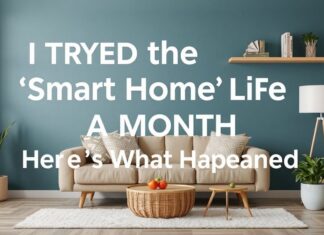 I Tried the ‘Smart Home’ Life for a Month—Here’s What Happened I Tried the 'Smart Home' Life for a Month—Here's What Happened