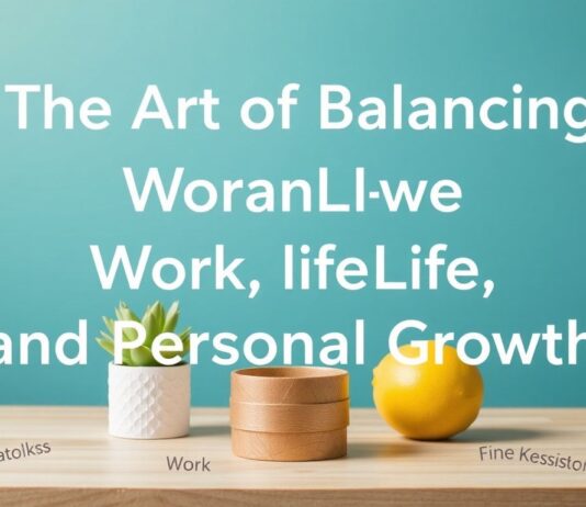 The Art of Balancing Work, Life, and Personal Growth The Art of Balancing Work, Life, and Personal Growth