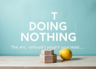 The Art of Doing Nothing: Why You Should Stop Trying So Hard The Art of Doing Nothing: Why You Shouldn't Try So Hard
