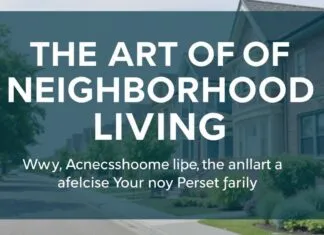 The Art of Neighborhood Living: Why Community Matters More Than You Think The Art of Neighborhood Living: Why Community Matters More Than You Might Realize