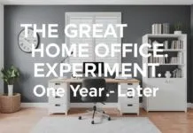 The Great Home Office Experiment: One Year Later The Great Home Office Experiment: One Year Later