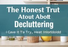 The Honest Truth About Decluttering: I Tried It, Here’s What Happened The Honest Truth About Decluttering: I Gave It a Try, Here's What Happened