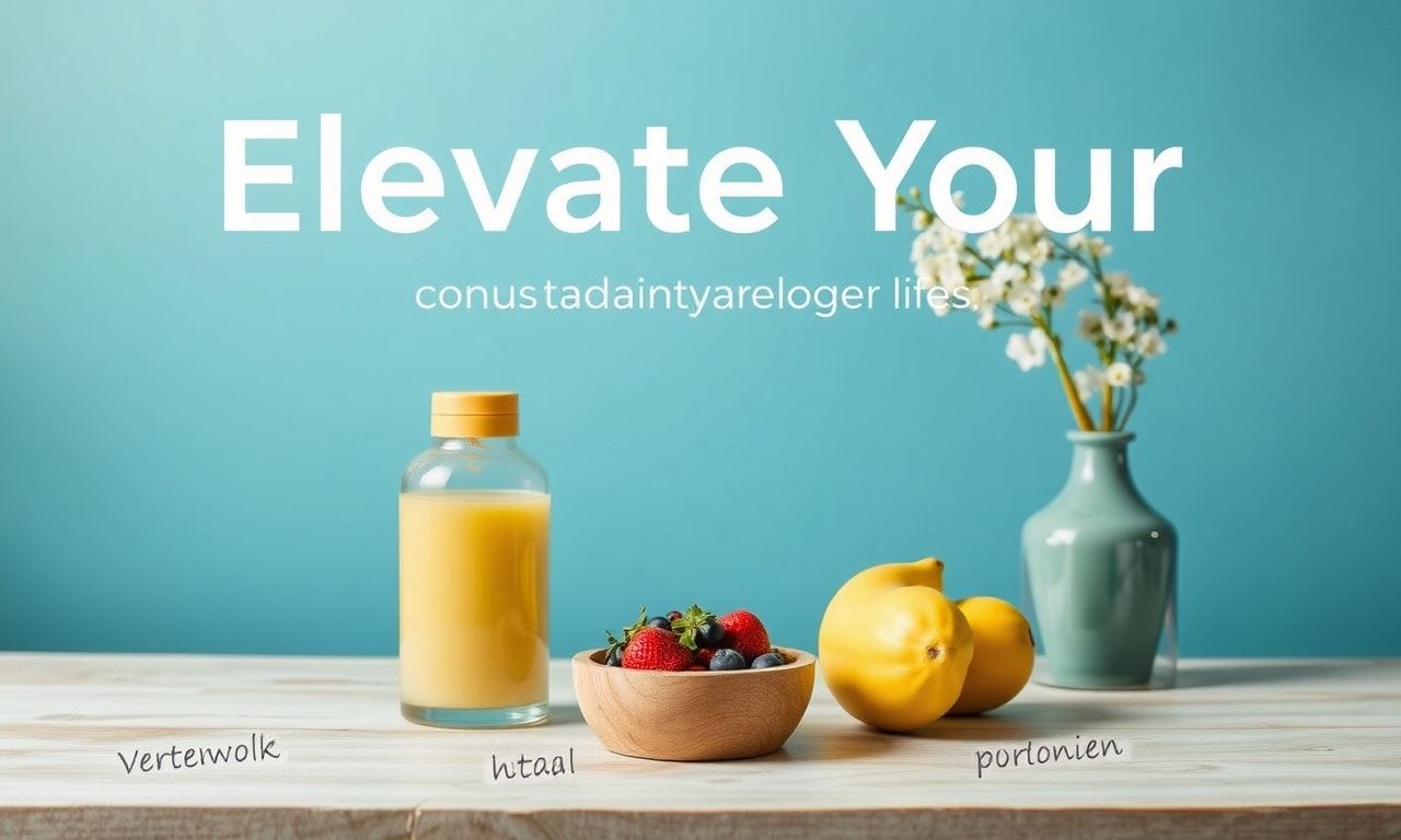 Elevate Your Lifestyle: Smart Choices for a Better Life