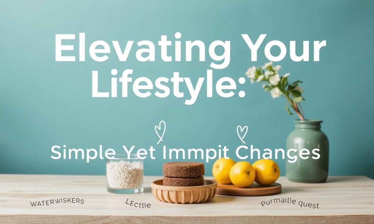 Elevating Your Lifestyle: Simple Yet Impactful Changes