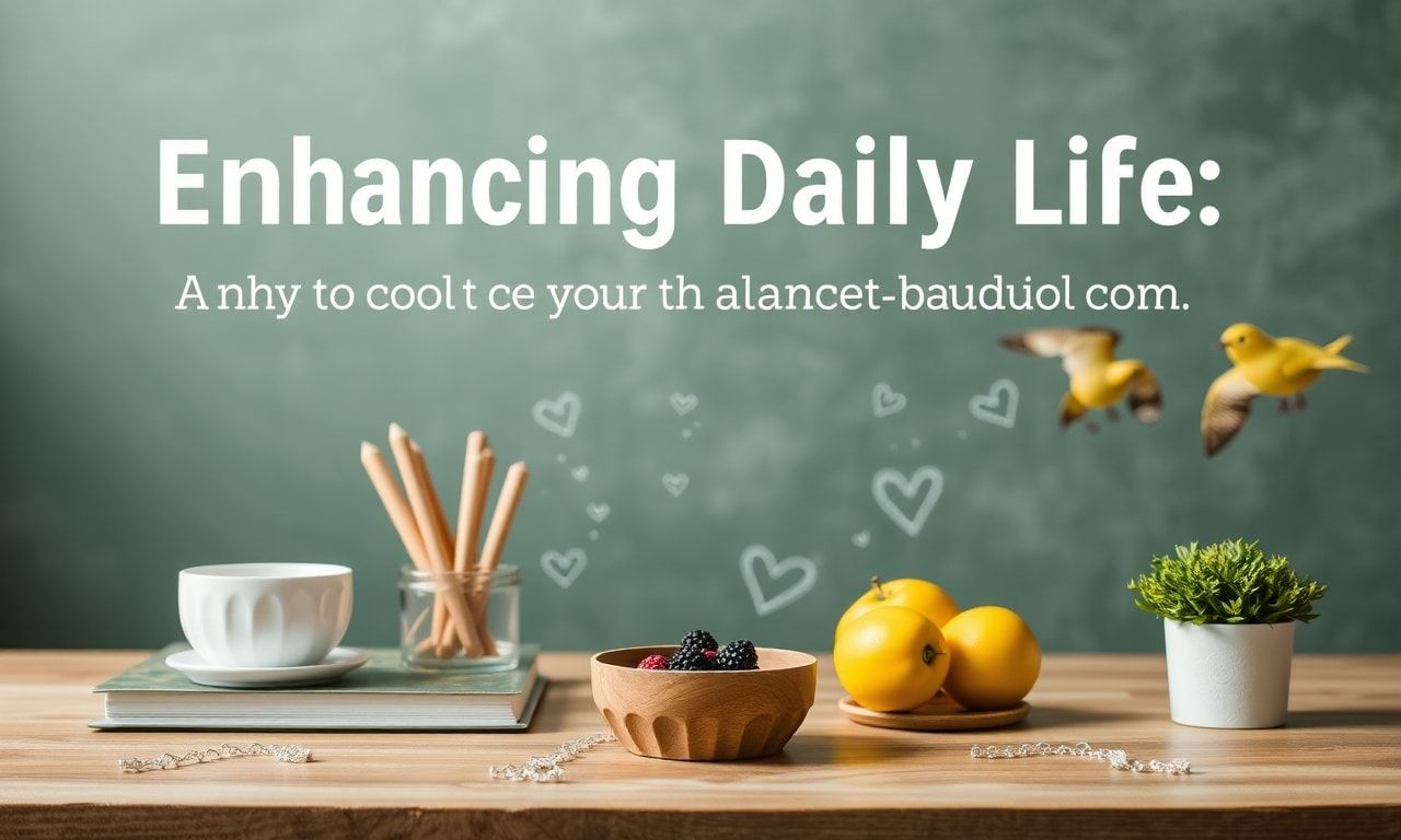 Enhancing Daily Life: The Art of Balancing Technology and Tradition