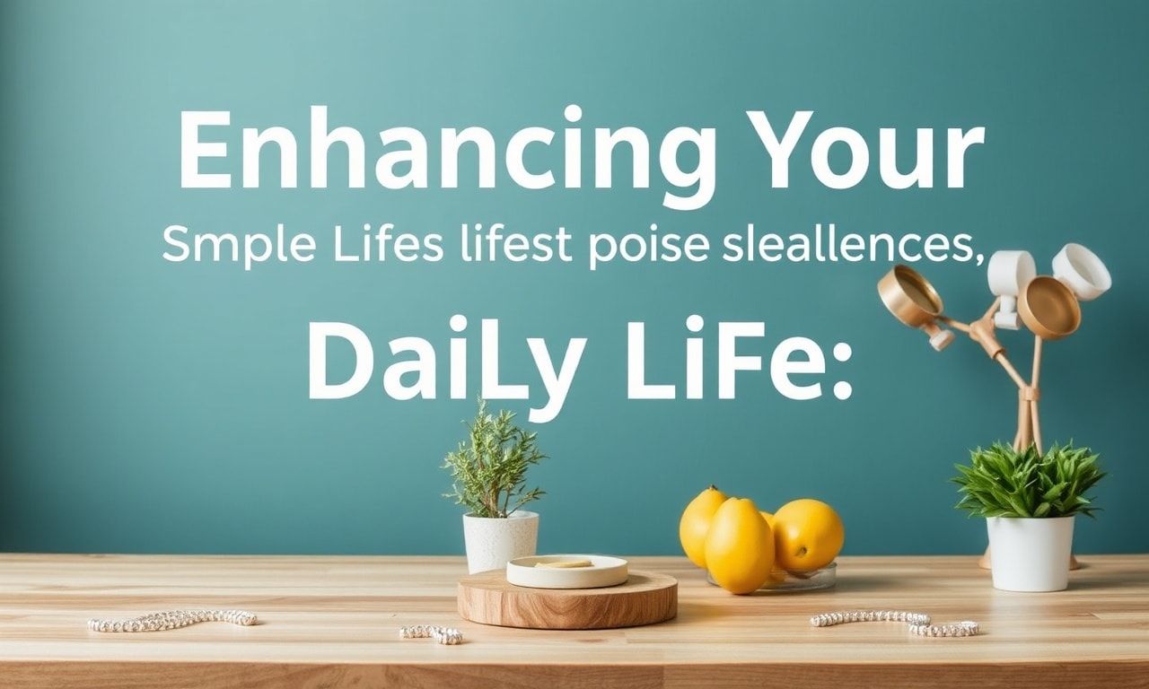 Enhancing Your Daily Life: Simple Lifestyle Upgrades for a Smarter Home