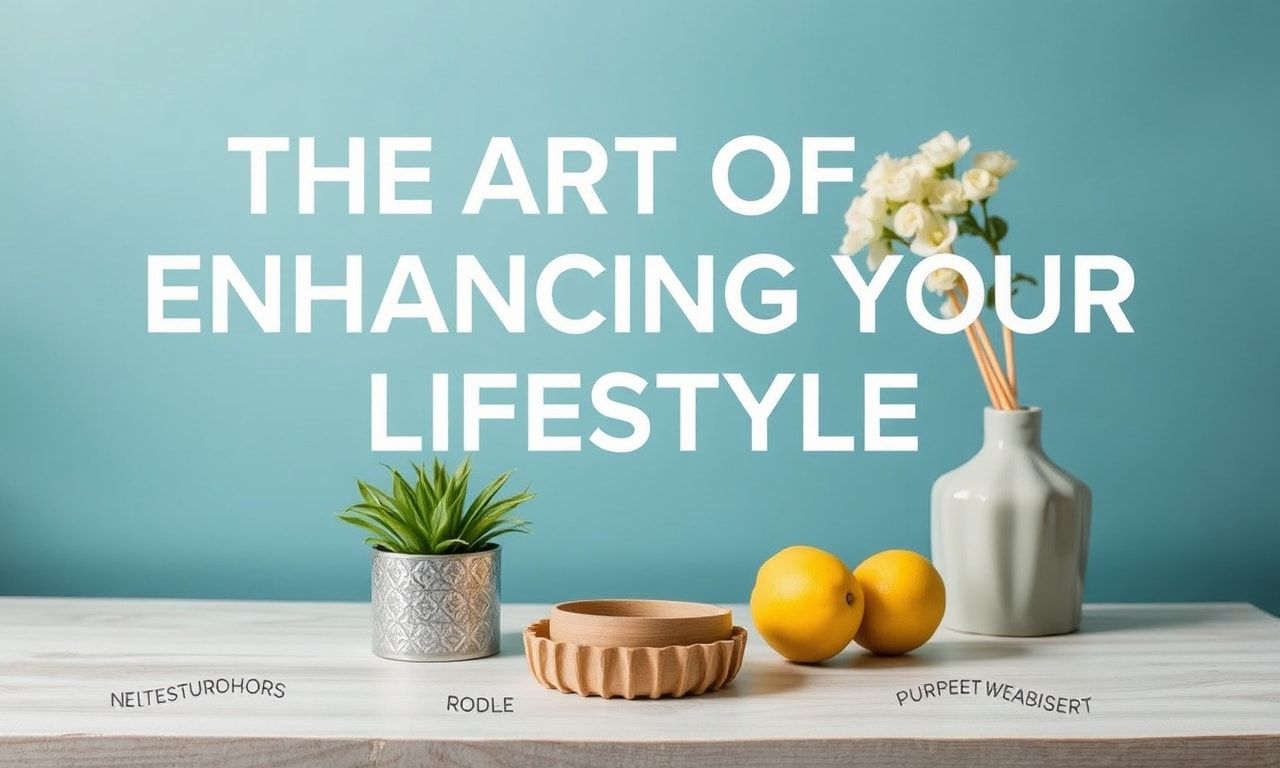 The Art of Elevating Your Lifestyle: Tips and Trends for a More Fulfilling Life