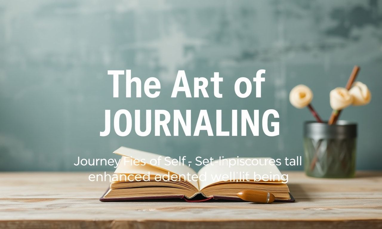 The Art of Journaling: A Path to Self-Discovery and Improved Mental Health