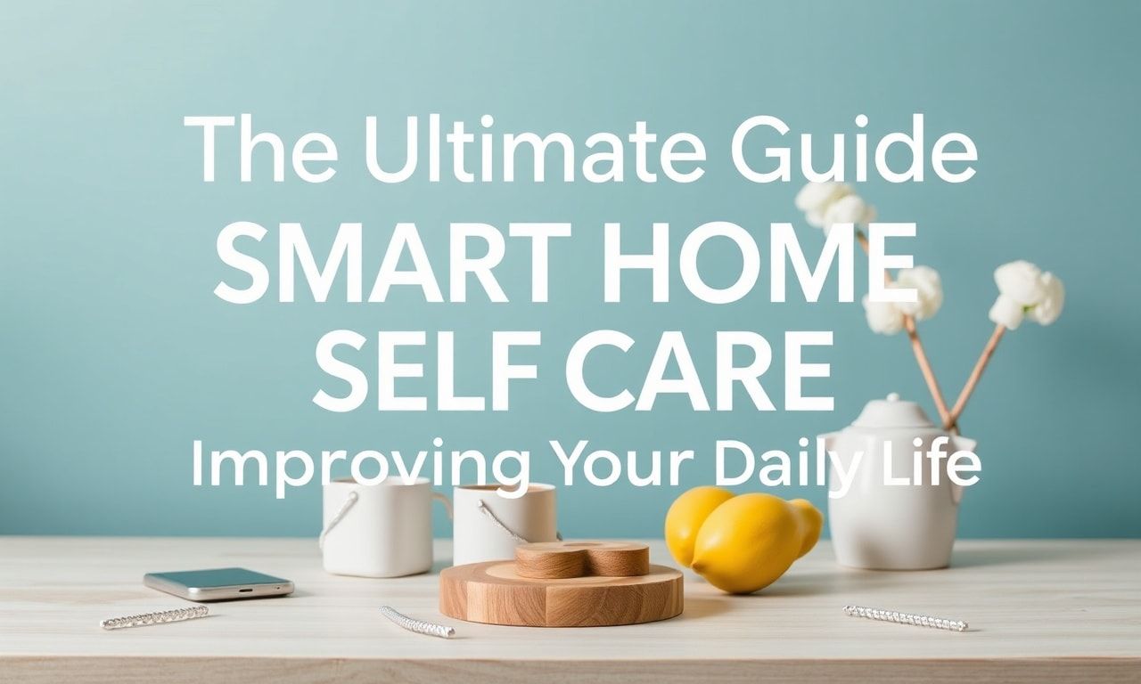 The Ultimate Guide to Smart Home Self-Care: Enhancing Your Daily Living