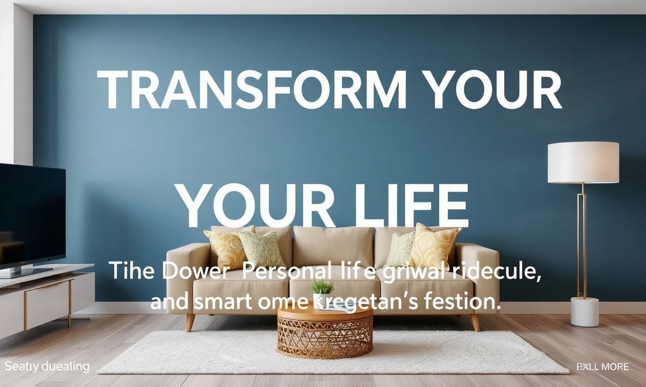 Transform Your Life: The Power of Personal Development and Smart Home Integration