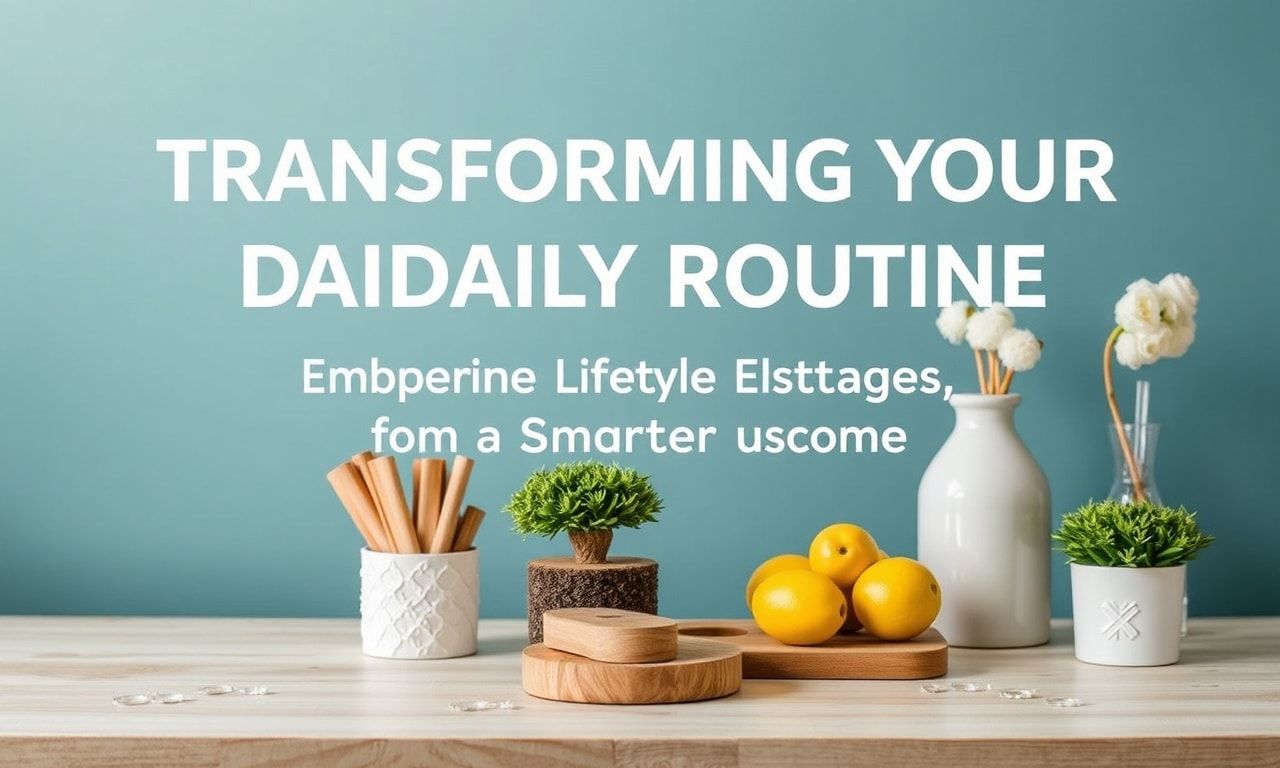 Transforming Your Daily Routine: Simple Lifestyle Upgrades for a Smarter Home