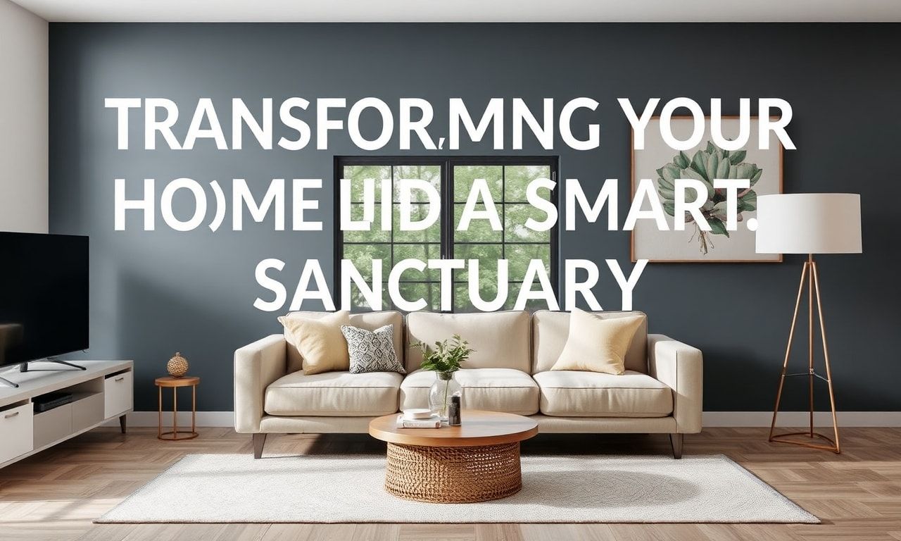 Transforming Your Home into a Smart Sanctuary: A Guide to Modern Living
