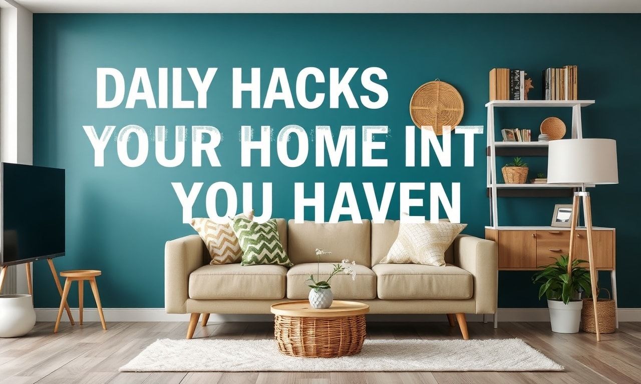 Daily Hacks to Transform Your Home into a Smarter Haven