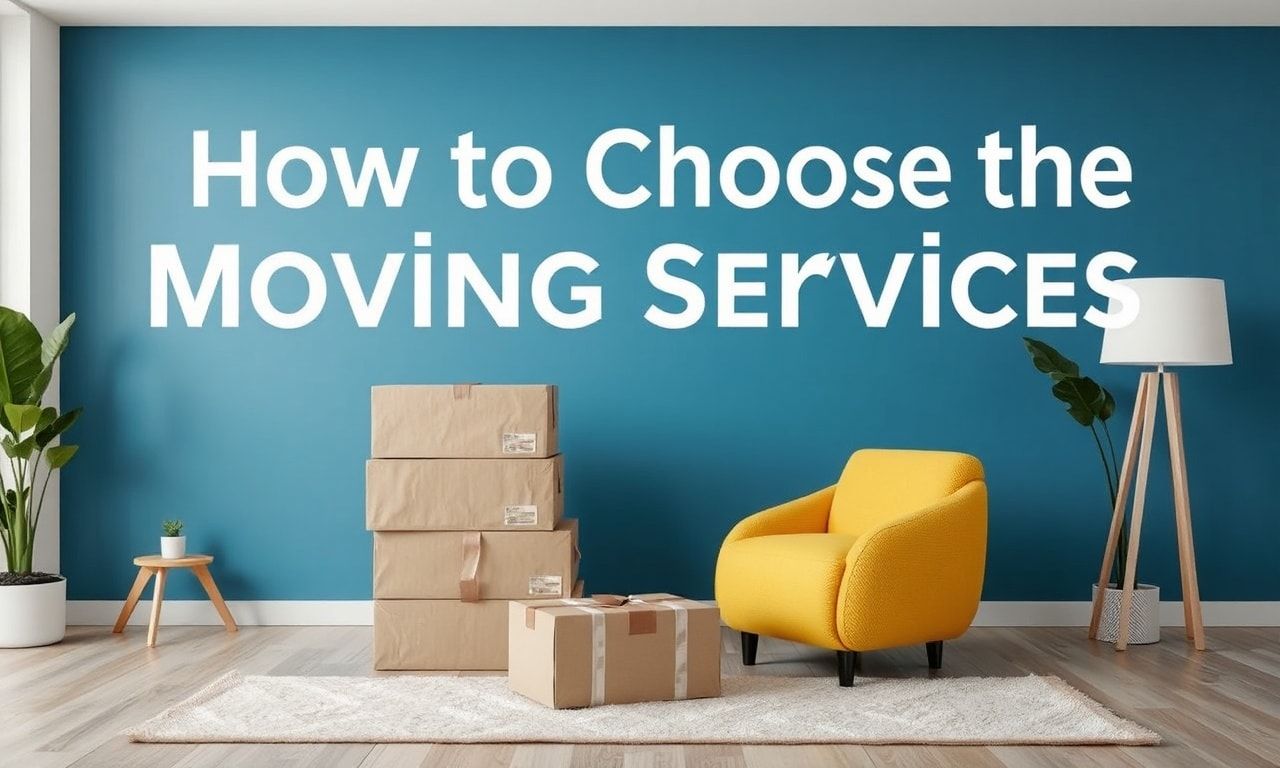 How to Choose the Best Moving Services for Your Smart Home Needs