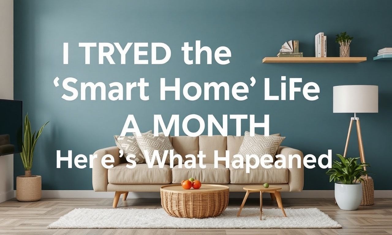 I Tried the 'Smart Home' Life for a Month—Here's What Happened