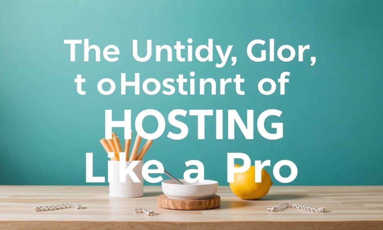 The Messy, Glorious Art of Hosting Like a Pro