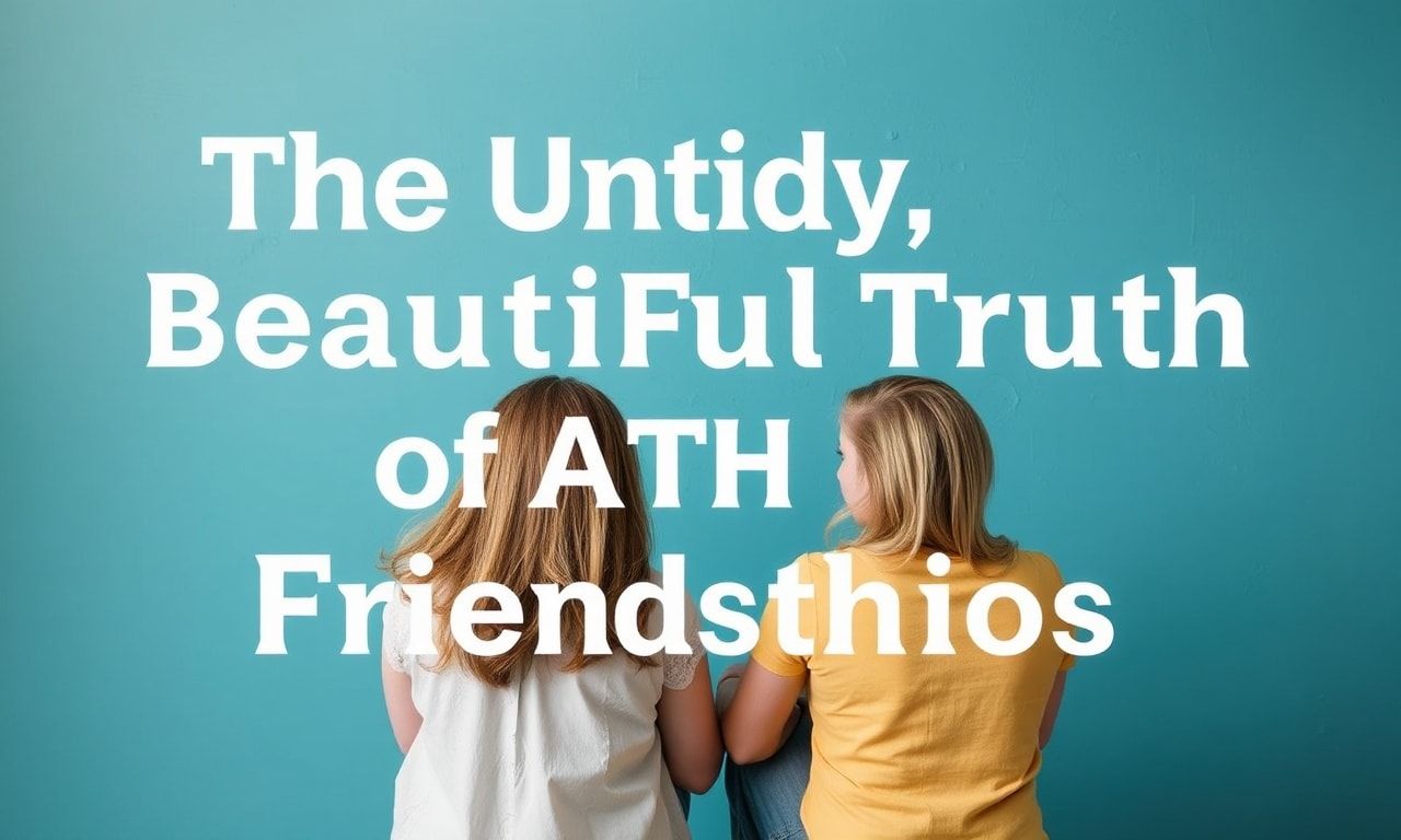 The Messy, Wonderful Reality of Adult Friendships