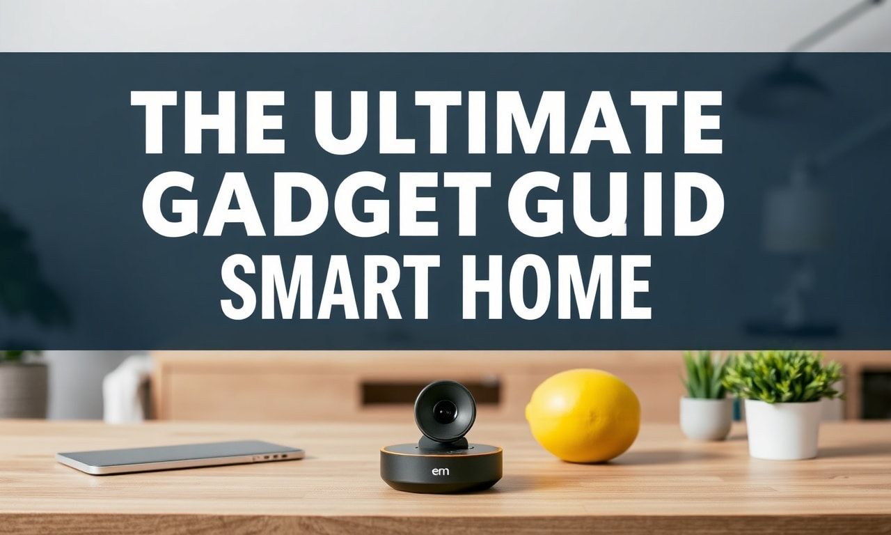 The Ultimate Gadget Guide: Transforming Your Smart Home